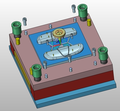 台灯罩注塑模具设计(含CAD零件装配图,ProE三维造型)